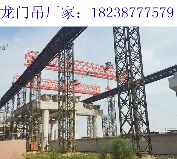 山西太原龍門吊租賃公司40t吊鉤龍門吊嚴把生產制造流程