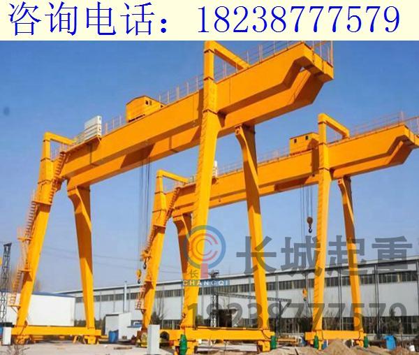 山東泰安雙梁龍門吊廠家 龍門吊安裝順序