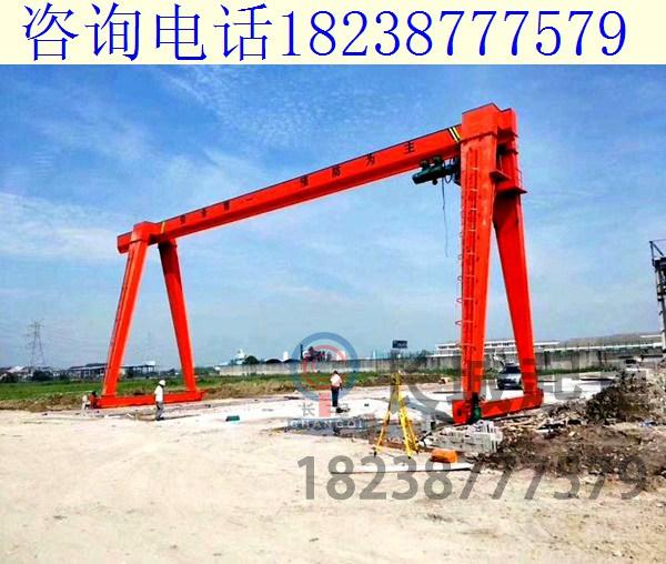 關于湖南湘潭10噸單梁龍門吊的驅動方式有