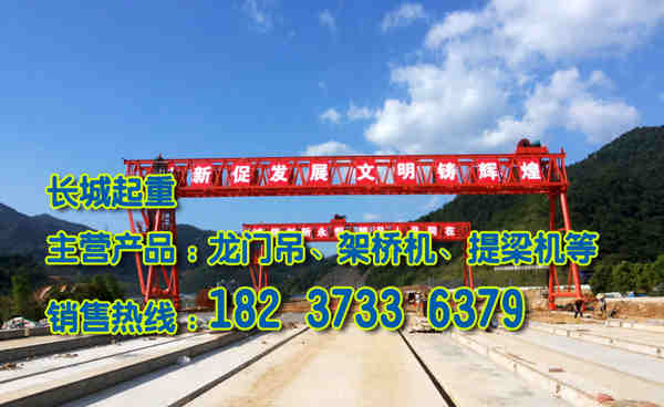 重慶龍門吊公司電動葫蘆的安裝