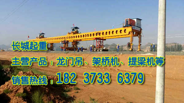陜西咸陽架橋機公司雙懸臂式架橋機