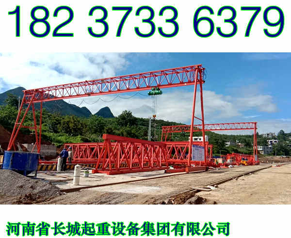 黑龍江牡丹江門式起重機(jī)出租軌道的安裝