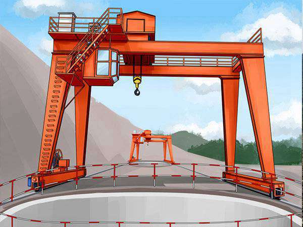 吉林遼源龍門(mén)吊廠家 5噸雙梁門(mén)式起重機(jī)技術(shù)參數(shù)