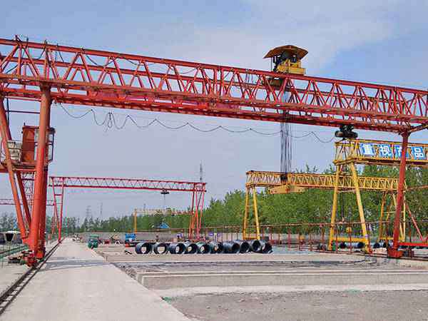 山西運城龍門吊廠家32t電動葫蘆門式起重機(jī)