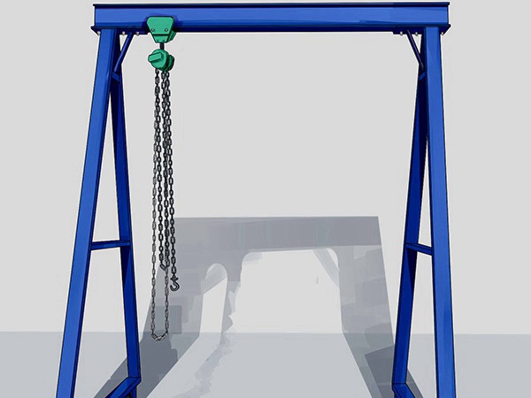 山西晉中龍門吊廠家5T簡易龍門吊價格