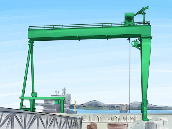 廣東汕頭集裝箱門式起重機(jī)廠家活動專用