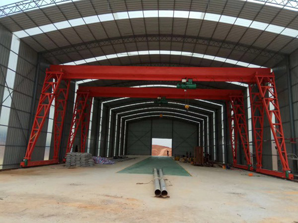 安徽蚌埠花架式龍門吊租賃廠家帶軌道