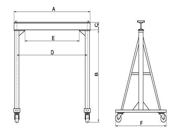 陜西銅川龍門吊廠家機構