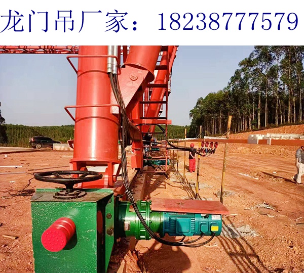 江西景德鎮(zhèn)100t龍門吊廠家80t龍門吊現(xiàn)場操作吊運(yùn)